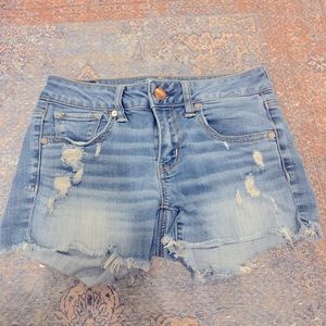 American Eagle jean shorts size 4